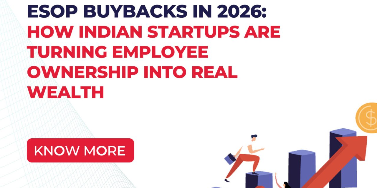 ESOP BUYBACKS IN 2026: HOW INDIAN STARTUPS ARE TURNING EMPLOYEE OWNERSHIP INTO REAL WEALTH